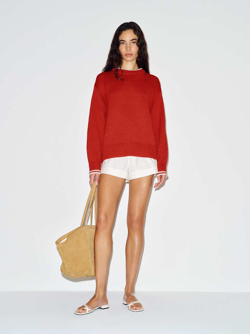 Cove Cotton Oversized Crew
