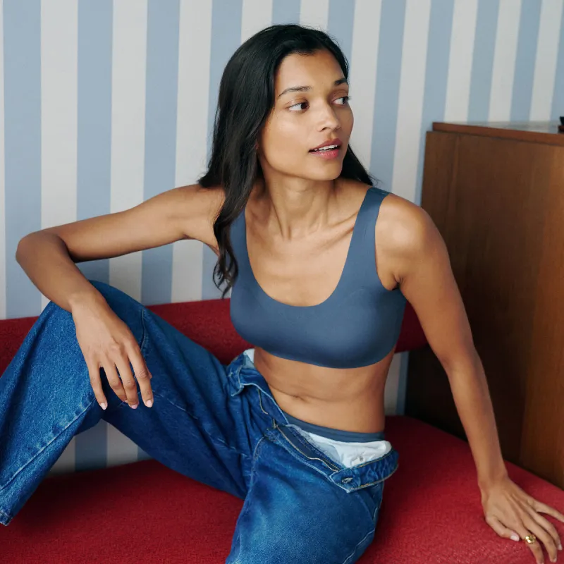 Ysaline Microfibre Pre-Formed Cup Bralette — image 1 of 4