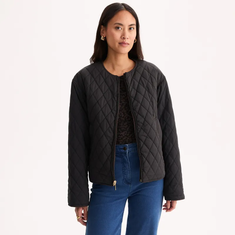 Reversible Boiled Wool/Padded Jacket — image 1 of 4