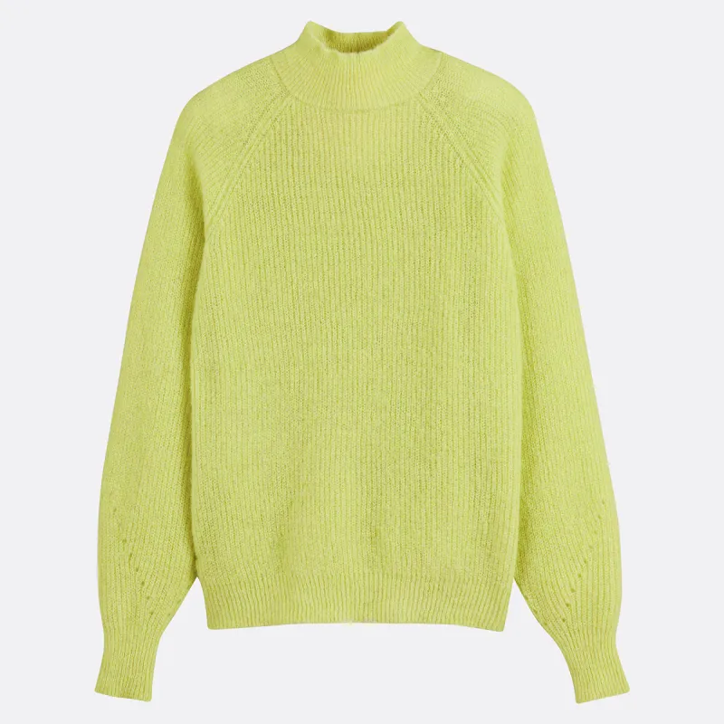 Signatures Aristide High Neck Jumper in Alpaca Blend