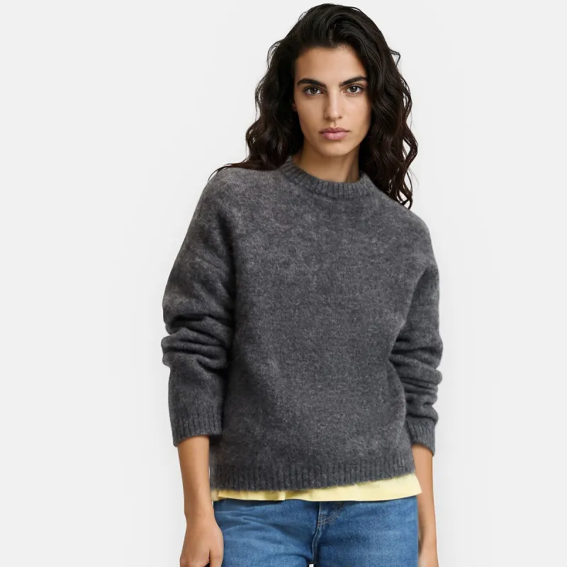 Signatures Azelie Alpaca Blend Brushed Crew Neck Jumper — image 1 of 4
