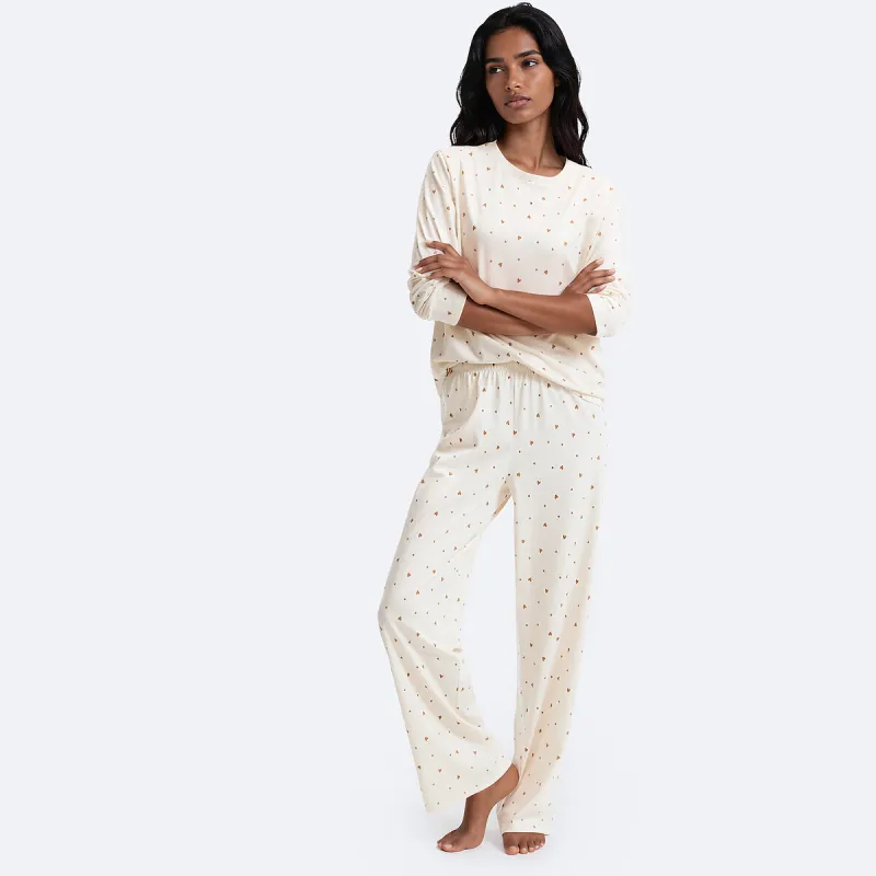 Heart Print Jersey Pyjamas — image 1 of 4