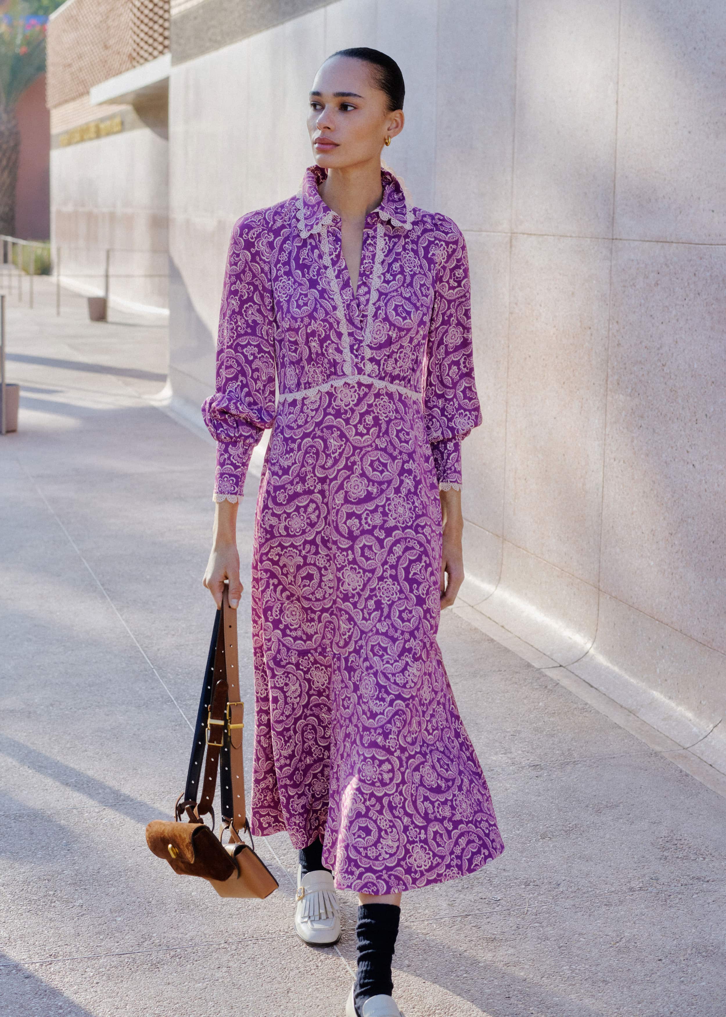 Fit + Flare Maxi Dress