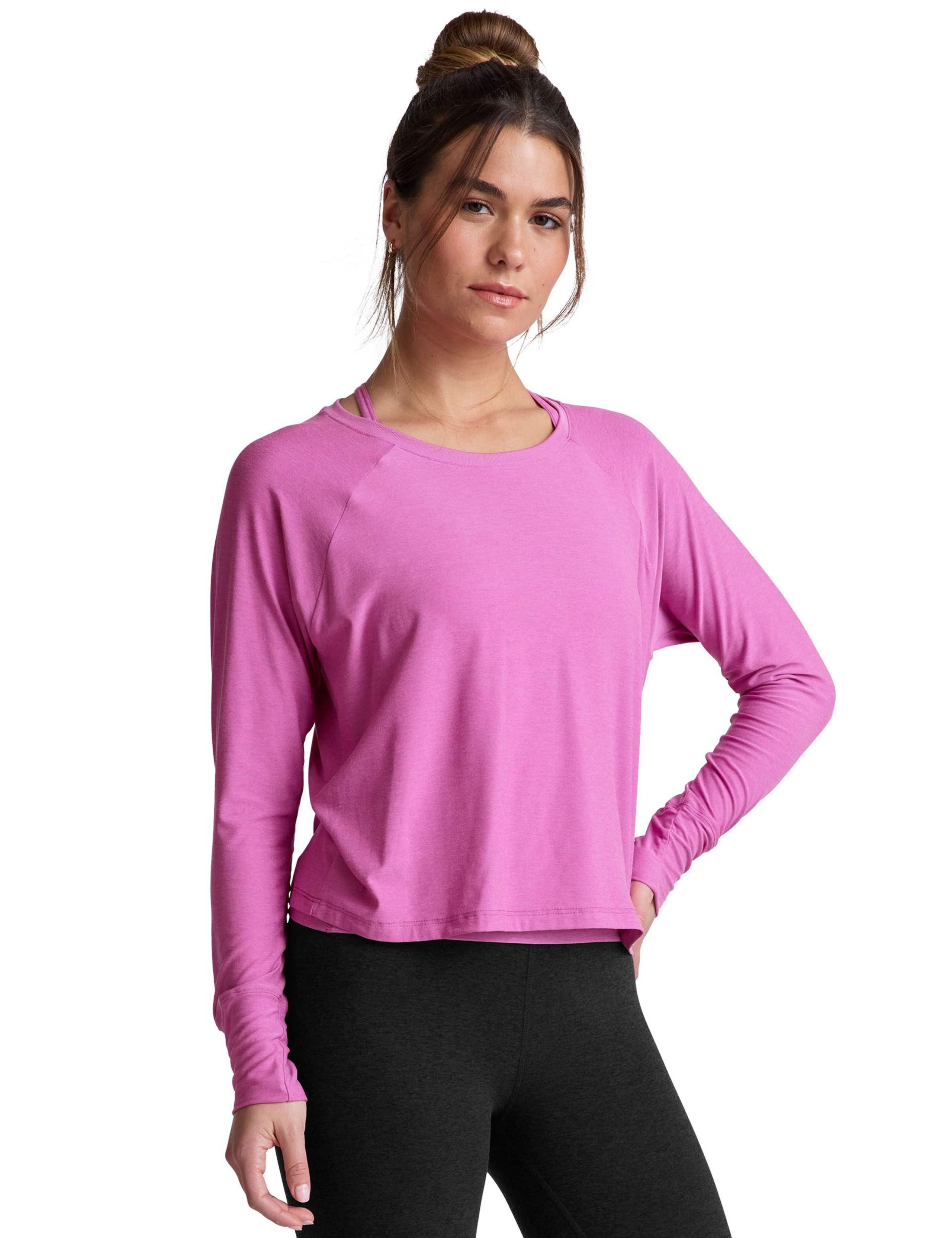 Featherweight Daydreamer Crew Neck Yoga Top