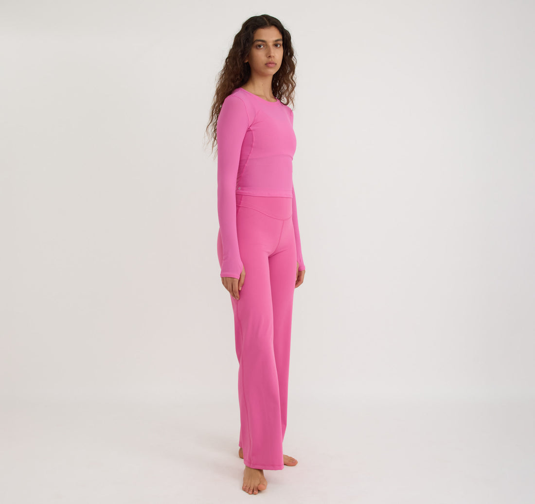 Active Mesh Long Sleeve Tee