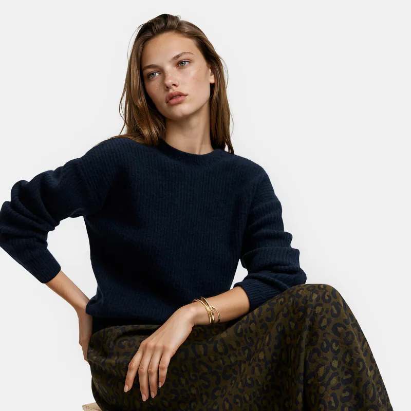 Reversible Crew Neck/V-Neck Jumper — image 1 of 4
