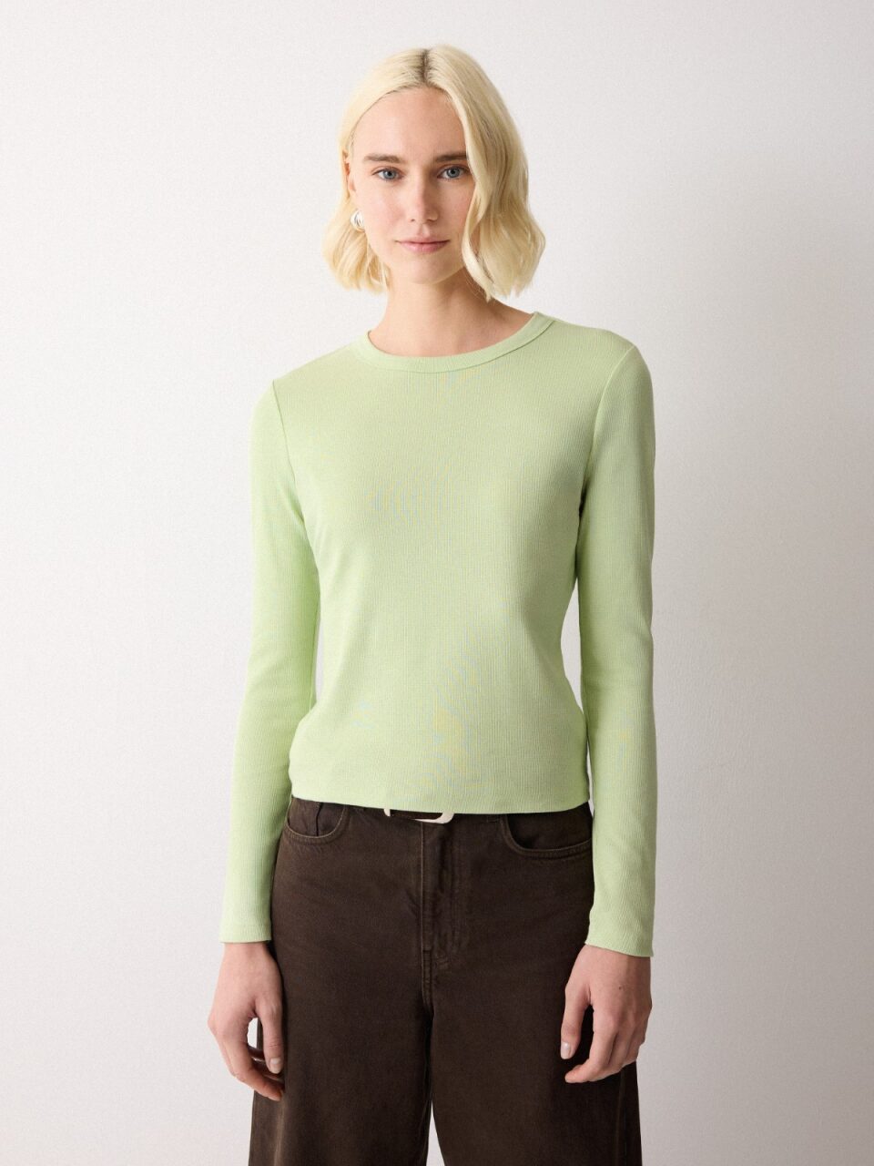 Long Sleeve Fine Cotton Baby T-shirt