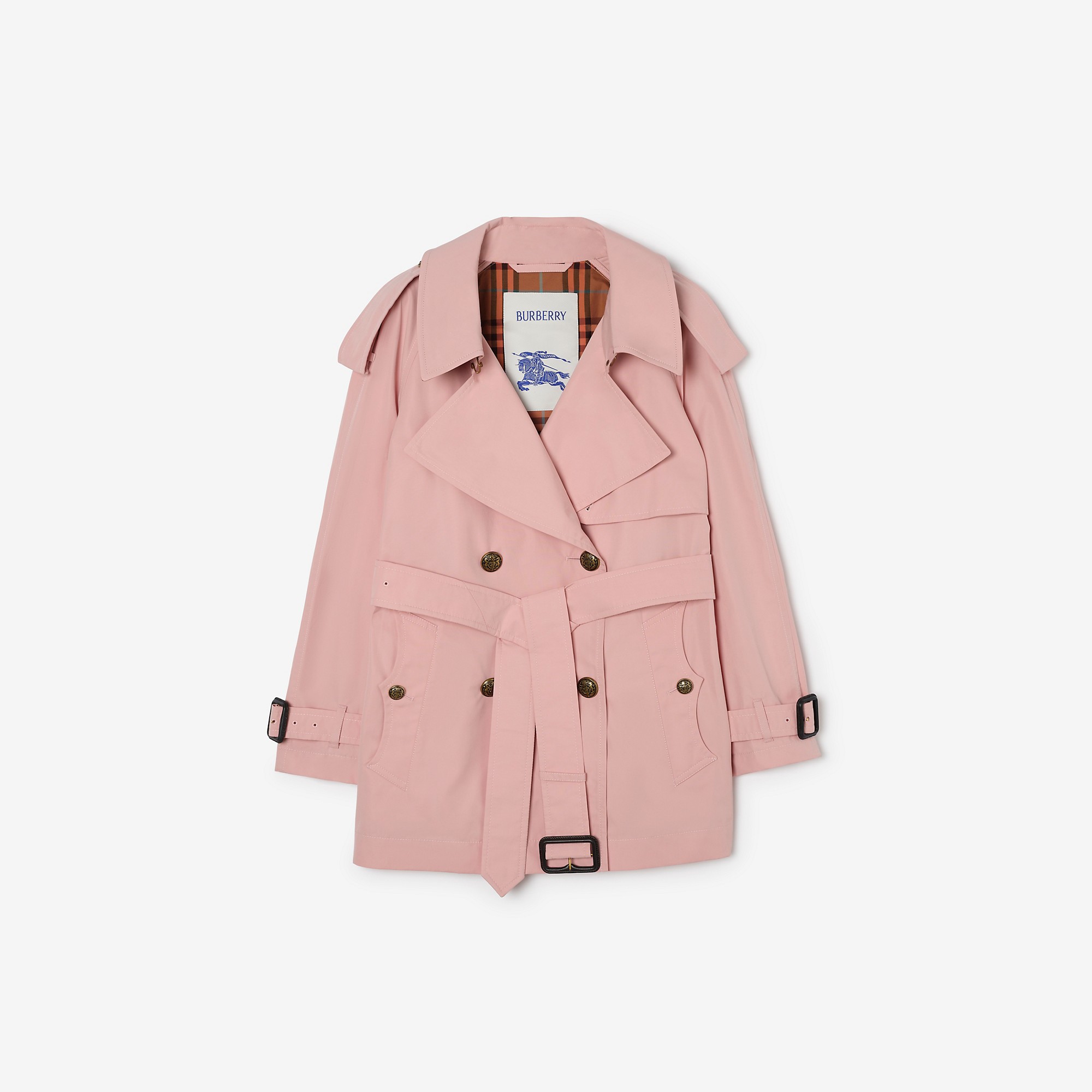 Short Lightweight Cotton Fitzrovia Trench Coat
