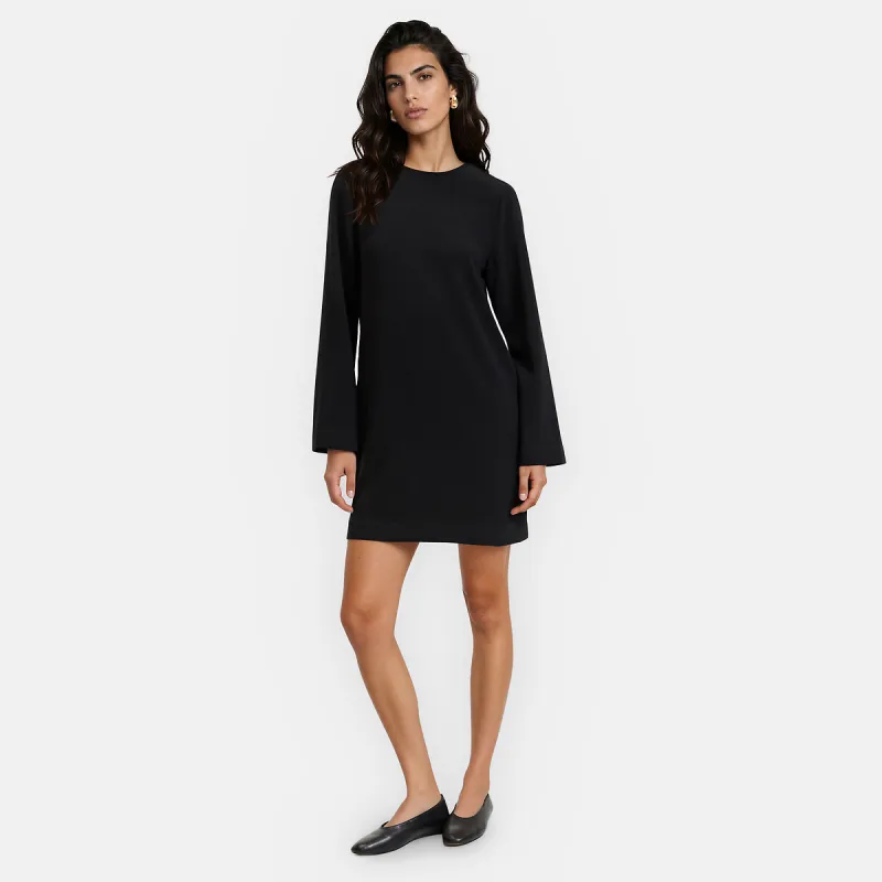Long Sleeve Mini Shift Dress — image 1 of 4