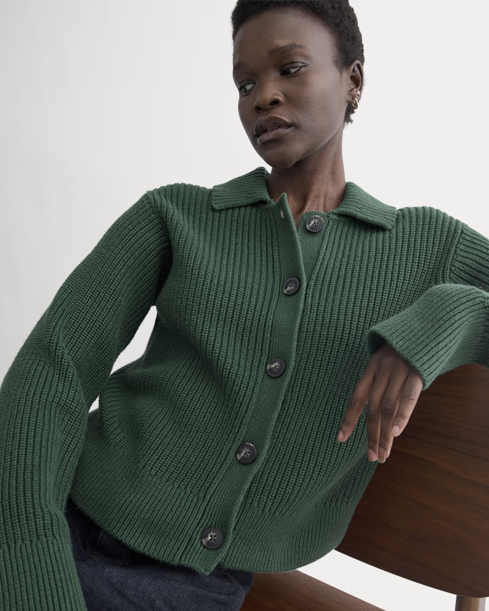 Shrunken Cardigan in Everyday Cotton