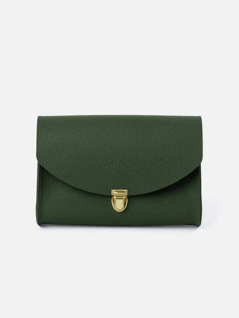 Pushlock Large Crossbody - Racing Green — image 1 of 4
