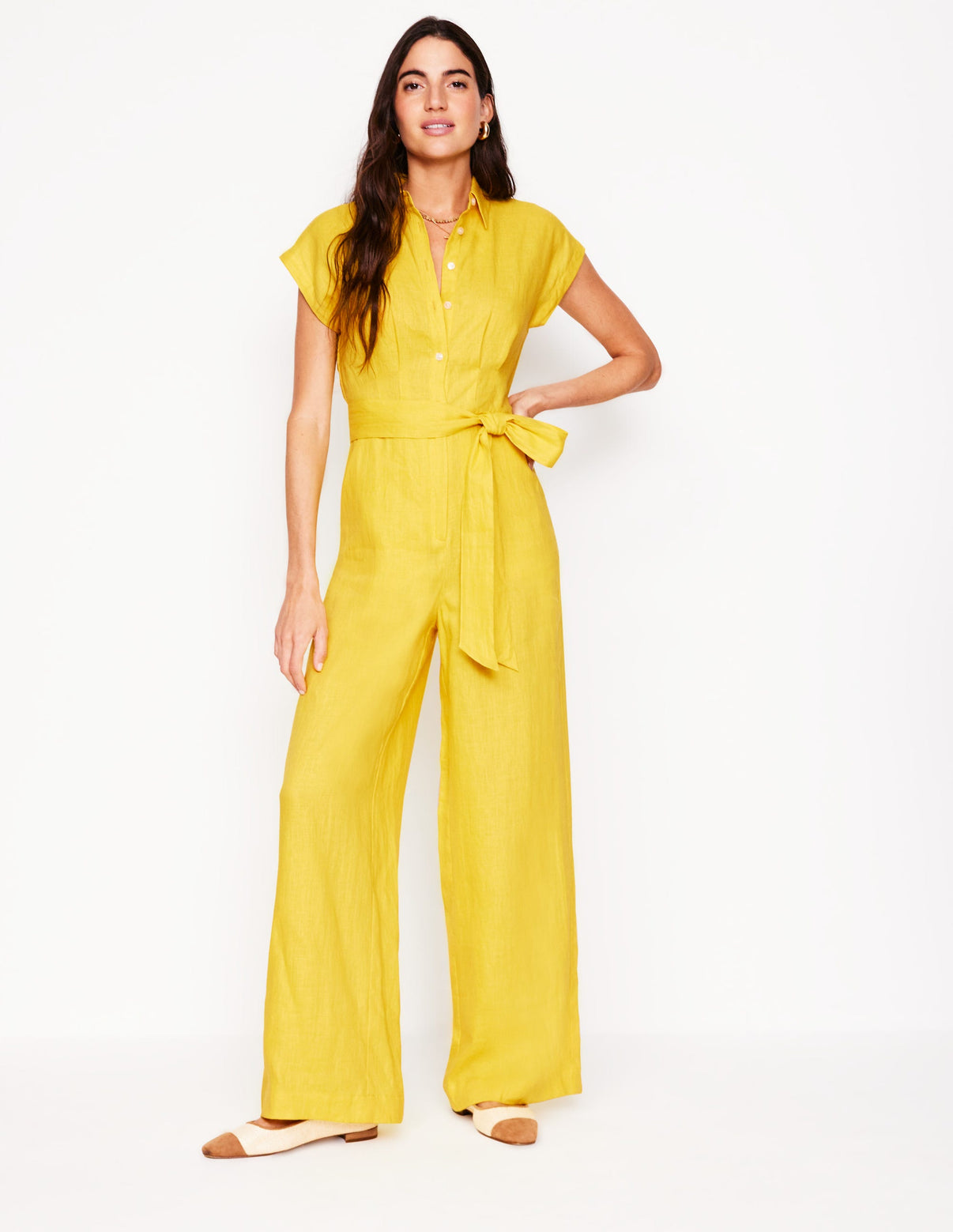 Colette Linen Jumpsuit