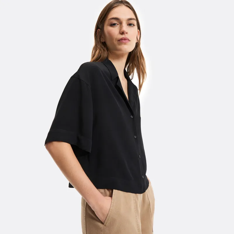 Tailored Collar Short Sleeve Shirt — image 1 of 4